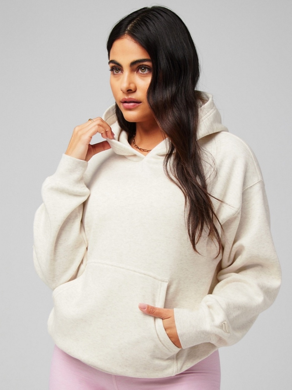 Fabletics Cozy Cream Women's Pullover Hoodie